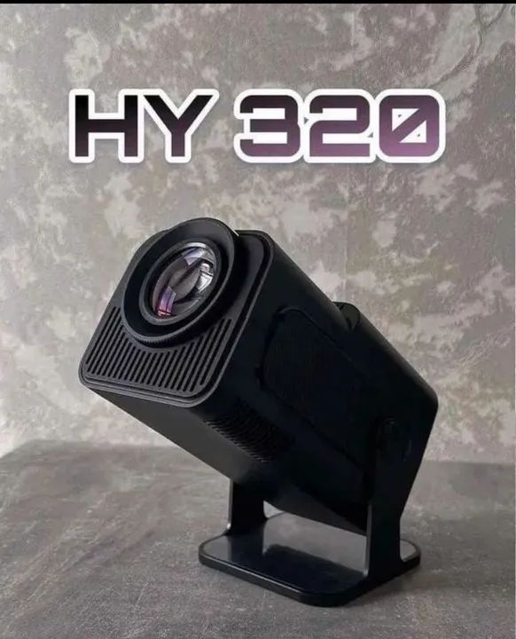 Projetor HY320 Full HD, com Android 11 - Levo até você para testar sem compromisso!