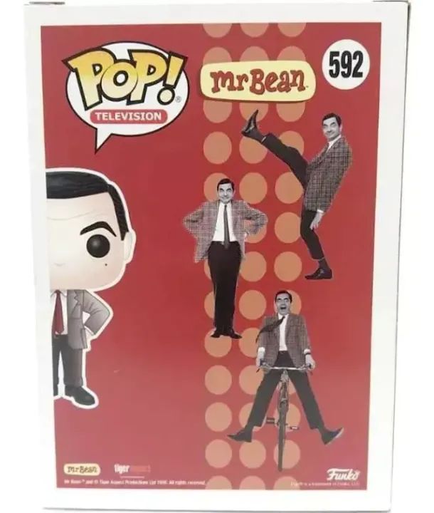 boneco funko pop television mr. mister bean #592 original - Foto 5