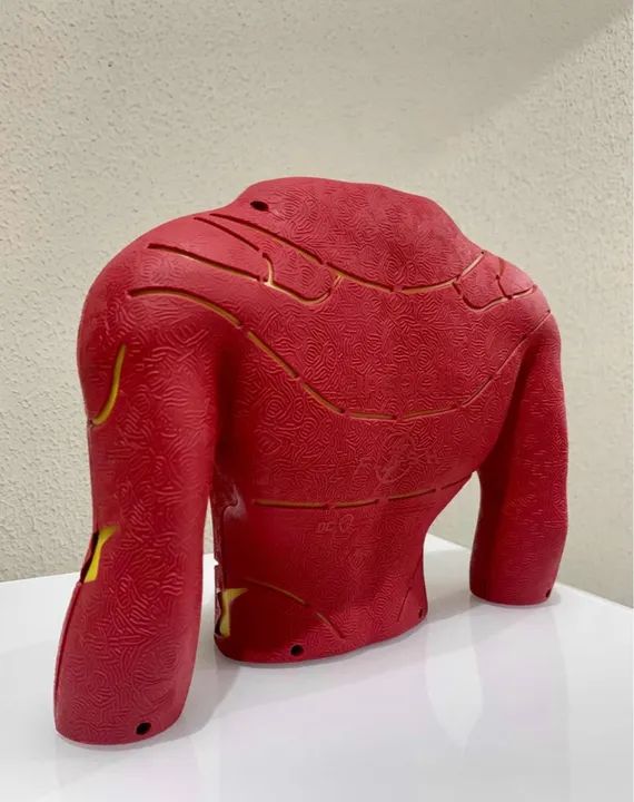 Balde de Pipoca - The Flash Cinépolis Com Led Busto Peitoral - Foto 4
