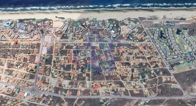 Terreno com vista mar no Porto das Dunas, 495m²