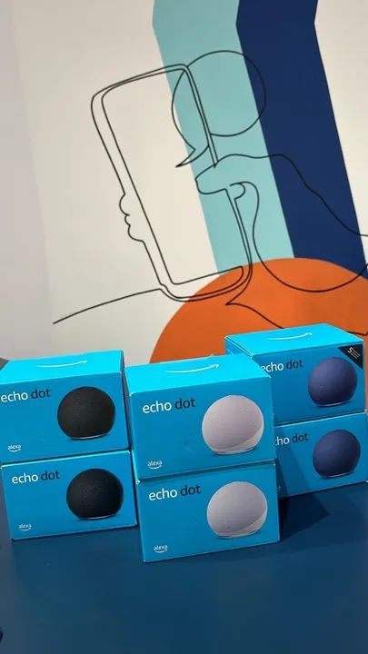 Alexa Echo Dot 5 Preta 