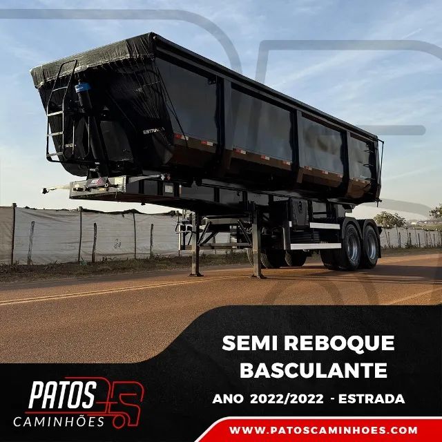 SEMI REBOQUE BASCULANTE ESTRADA 2022/2022