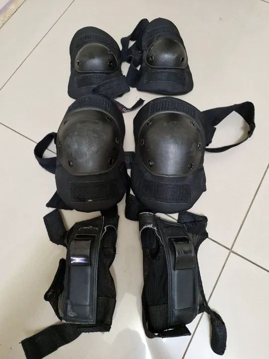 Patins Twister 80 Nº 43 mais equipamentos de segurança  - Foto 5