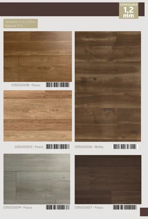 Piso vinílico marca Komeco 0,7mm (M2) - Foto 3