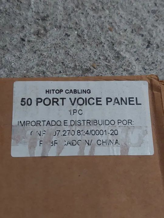 Painel de voz de 50 portas - Hi-top cabling<br>Hitop cabling <br>180,00 - Foto 5
