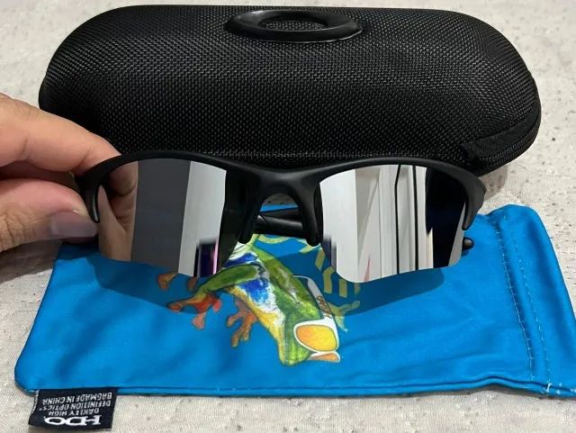 Óculos De Sol Oakley Half Jacket 1.0 Liquid Metal