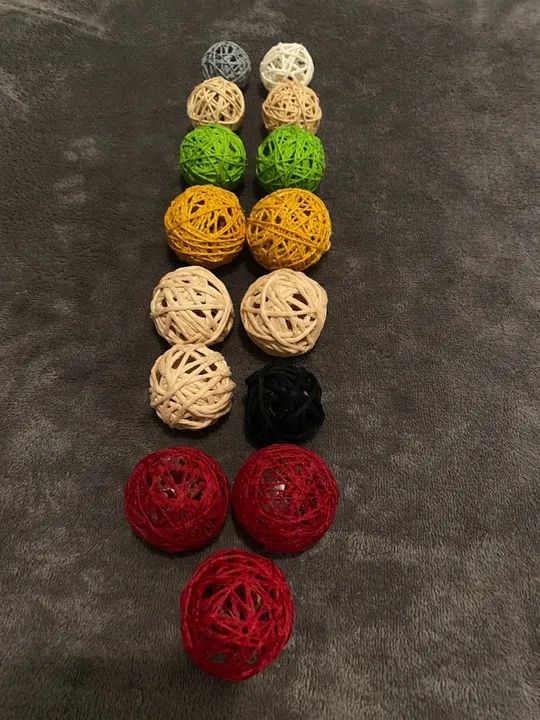 Bolas Decorativas - Tam: PP - 4 unidades