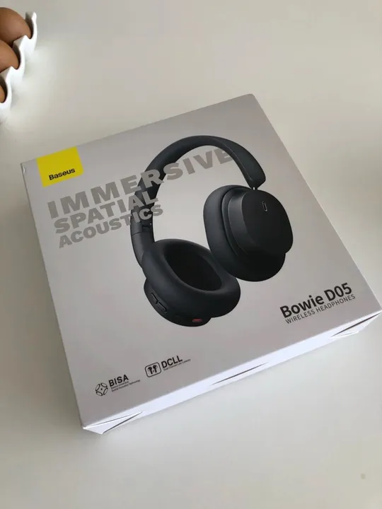 Fone de Ouvido Pro Sem Fio Bluetooth Baseus Bowie D05 - Cancelamento de Ruído Microfone