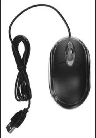 Mouse óptico com fio - Foto 2