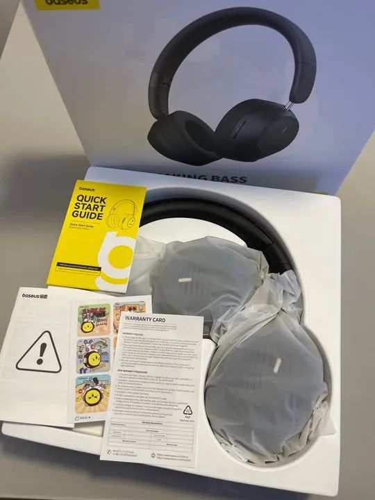 Fone de Ouvido Baseus Bass 30 Max- Novo - Foto 6