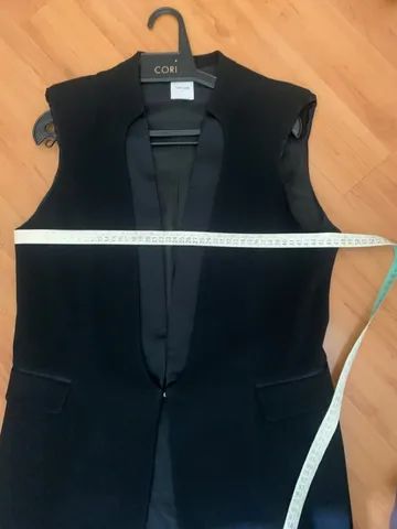 Vestido social smoking Tufi Duek - tam G - Foto 5