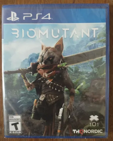 Jogo Biomutant Ps4 Mídia Física Lacrado