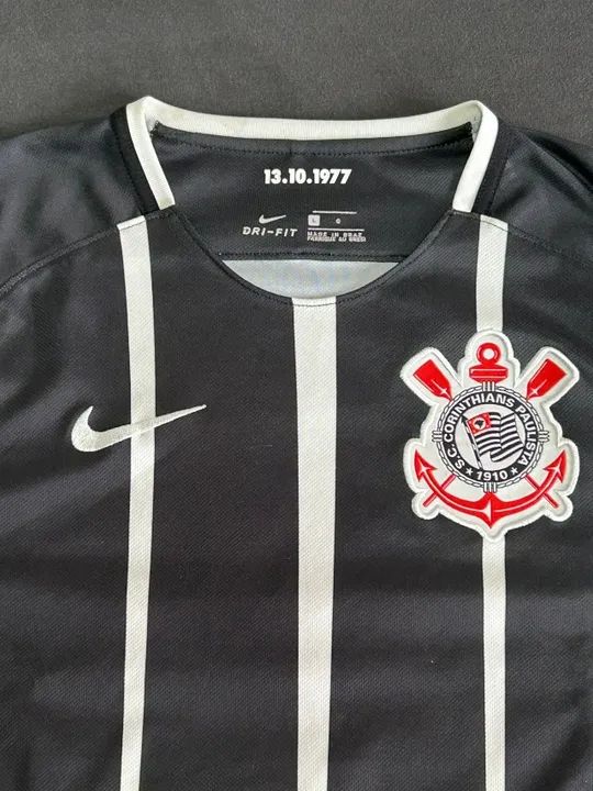Camisa Corinthians 2017 Oficial Tamanho L - Foto 4