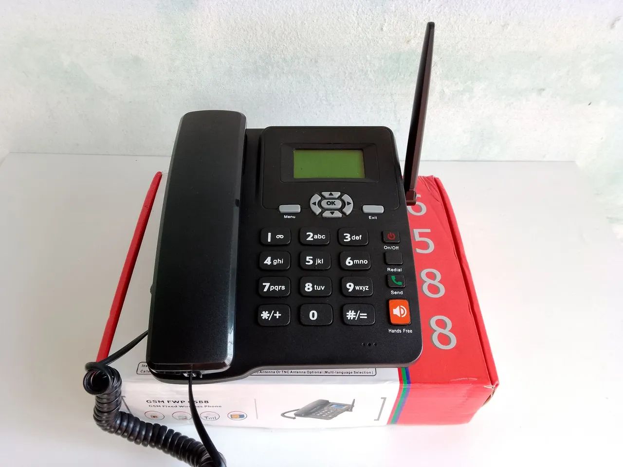 Telefone Rural de mesa de 02 Chips