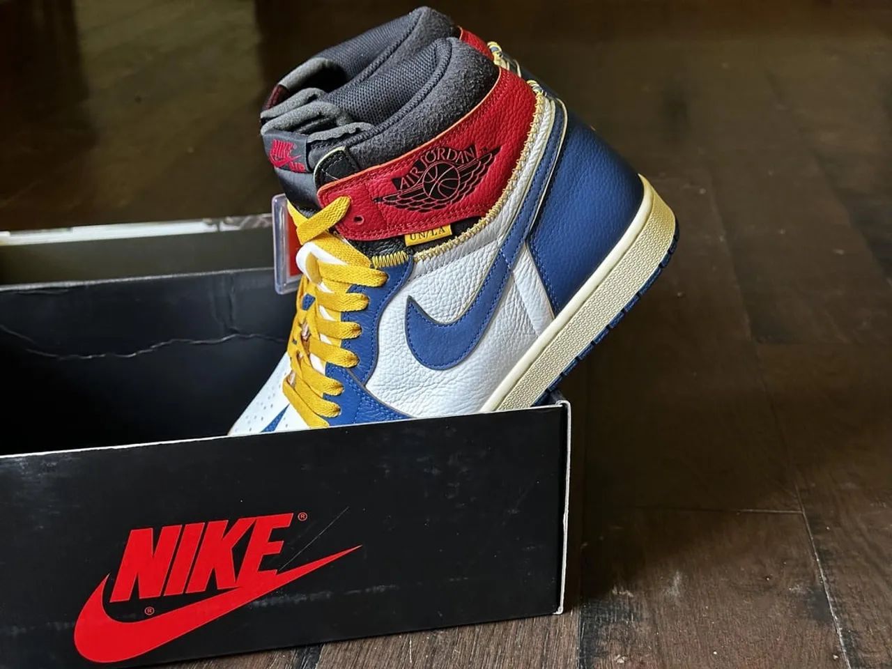 Jordan 1 Retro High OG -  UN/LA - STROM BLUE - Foto 5