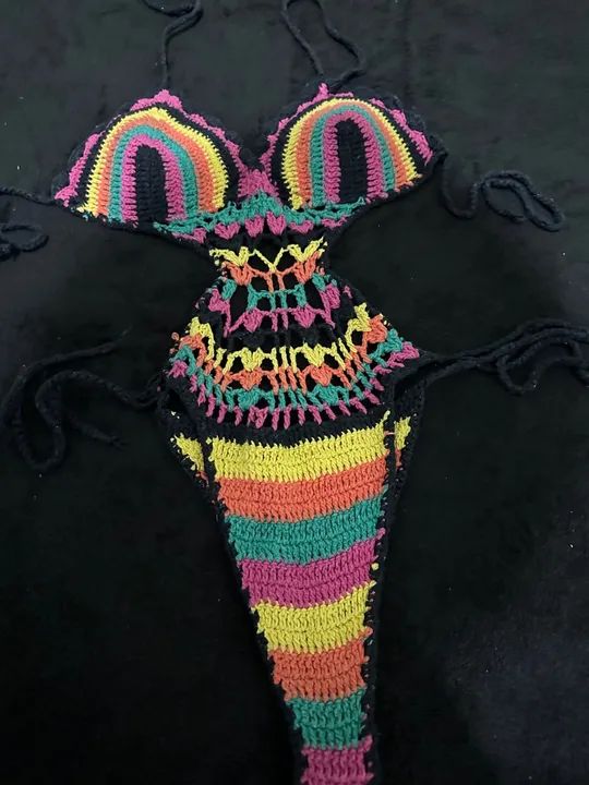 Body - Maiô Crochê - Lindo 