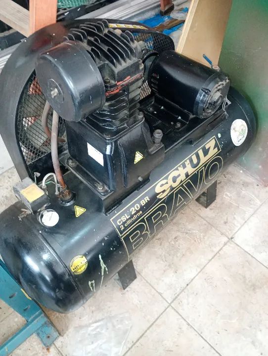 Compressor 200 Litros - Schulz Bravo Csl 20 Br - Foto 2