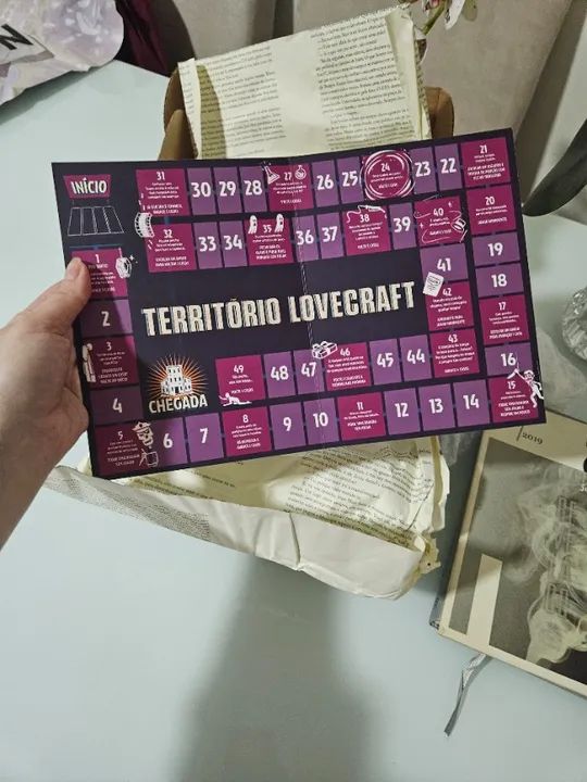 Livro território lovcraf lacrado - Foto 3