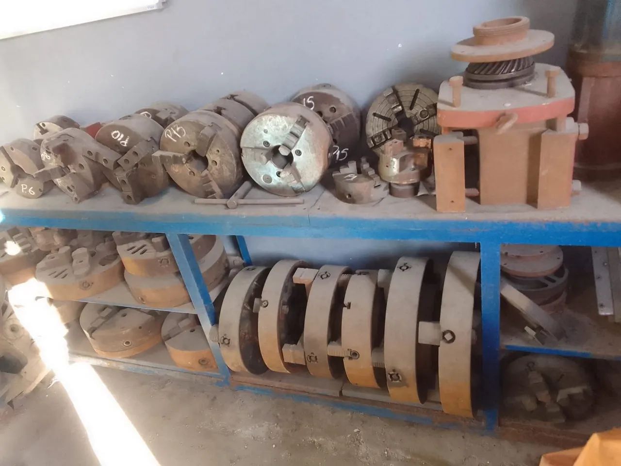 Lote de placas para torno 