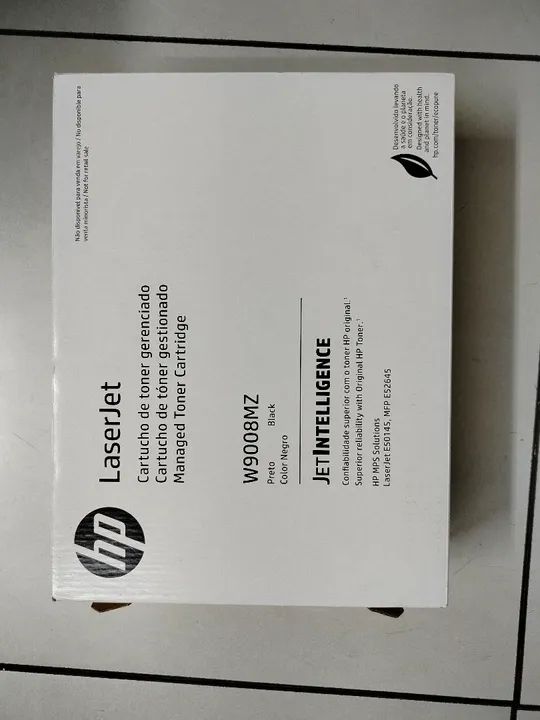 Cartucho de Toner HP LaserJet W9008MZ Preto - Original