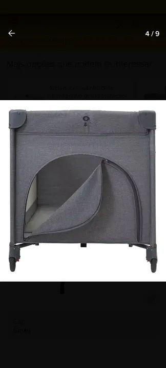 Berço ABC design  + colchão + lençol  - Foto 2