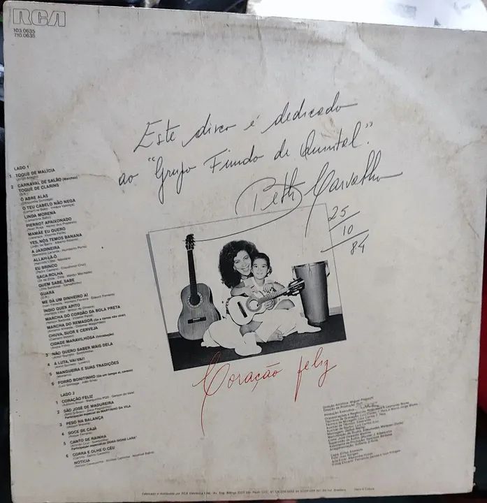 Beth Carvalho - Feliz - 1984 - Foto 2