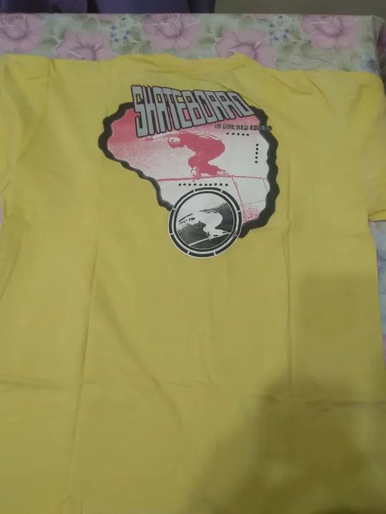 Camiseta Amarela Básica Aloha  - Foto 3
