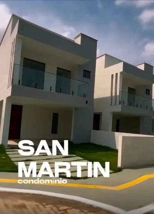 CondominioSan Martin no Olho D'agua - Casas Duplex com 3 suites - Novas