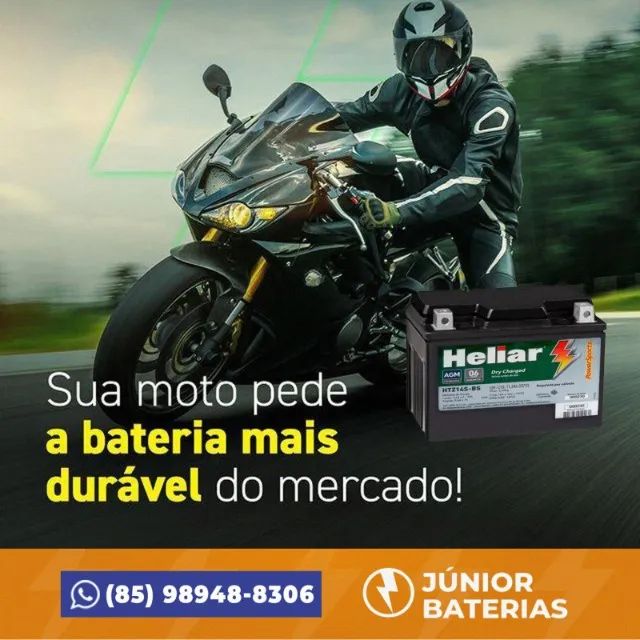 Bateria moto 5Ah bateria moto honda cg 160 biz pop