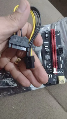 Leitor externo para uso de placa de vídeo (mineração placa PCI 1)