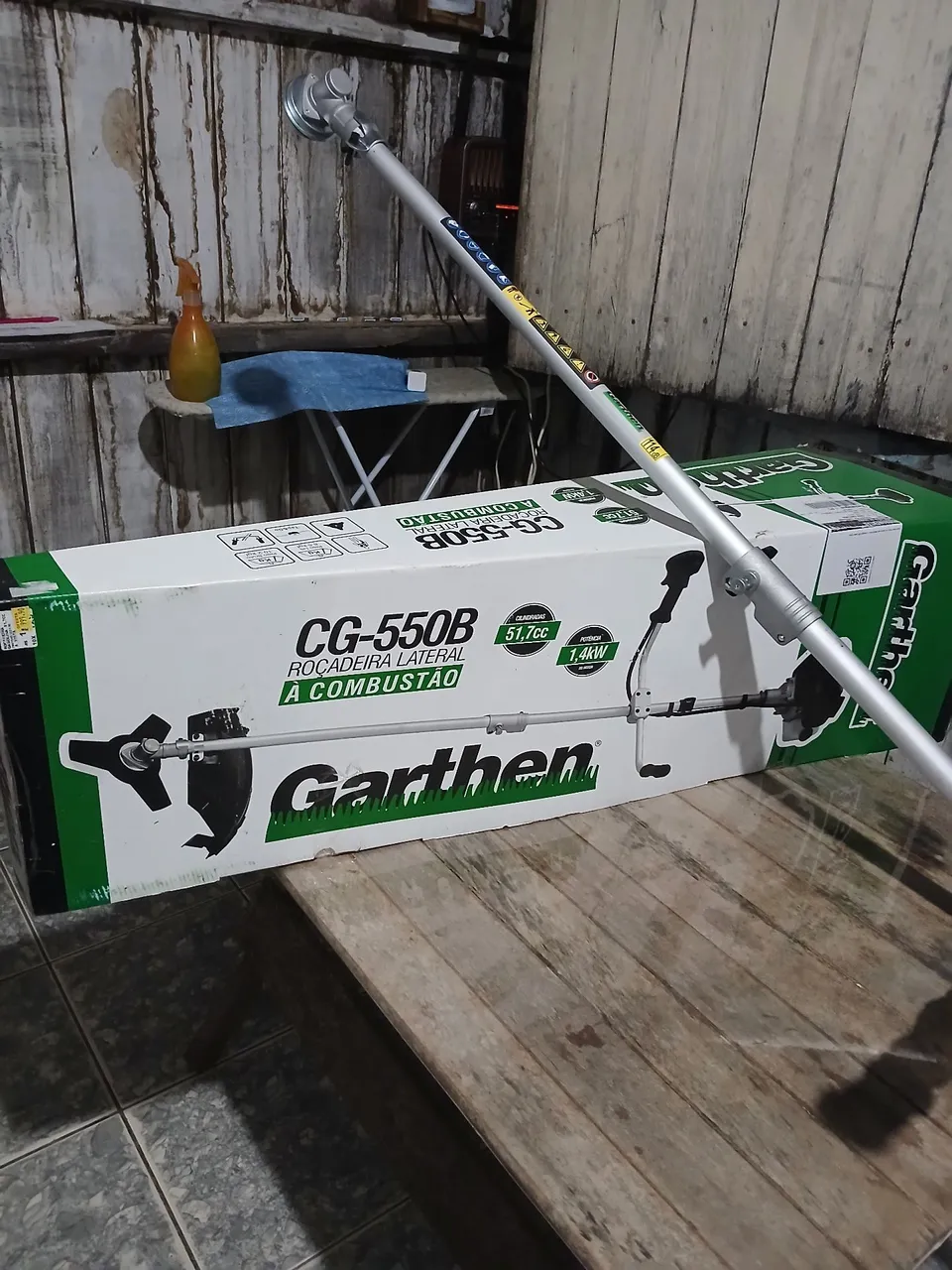 Roçadeira Lateral a Combustão Garthen CG-550B