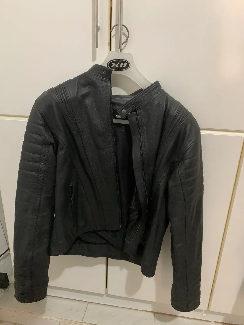 Jaqueta de couro bufalo, feminina tamanho gg Roupas