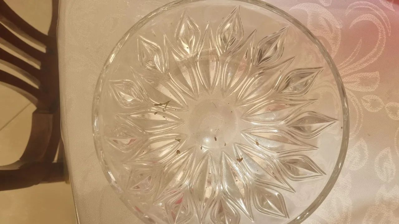 Fruteira de Cristal Decorativa - Foto 2