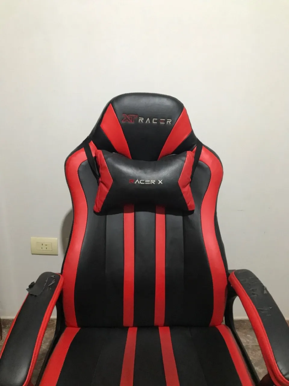 Almofada para cadeira gamer - Racer X, encosto acolchoado para cadeira