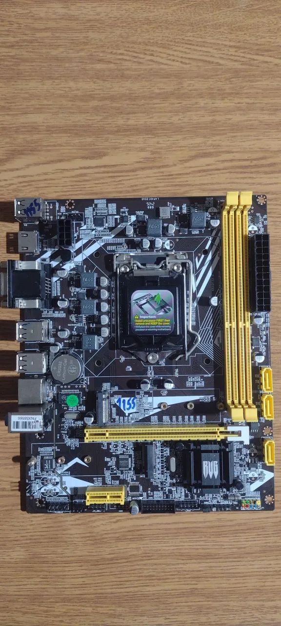 Placa Mãe H81 1155 (2 HDMI 2 NVME)