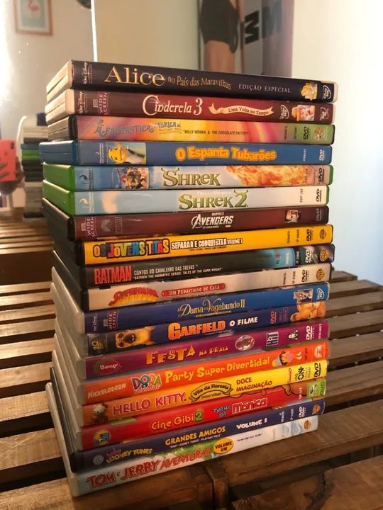 Coleção de 18 DVDs infantis - Diversos títulos - Foto 2