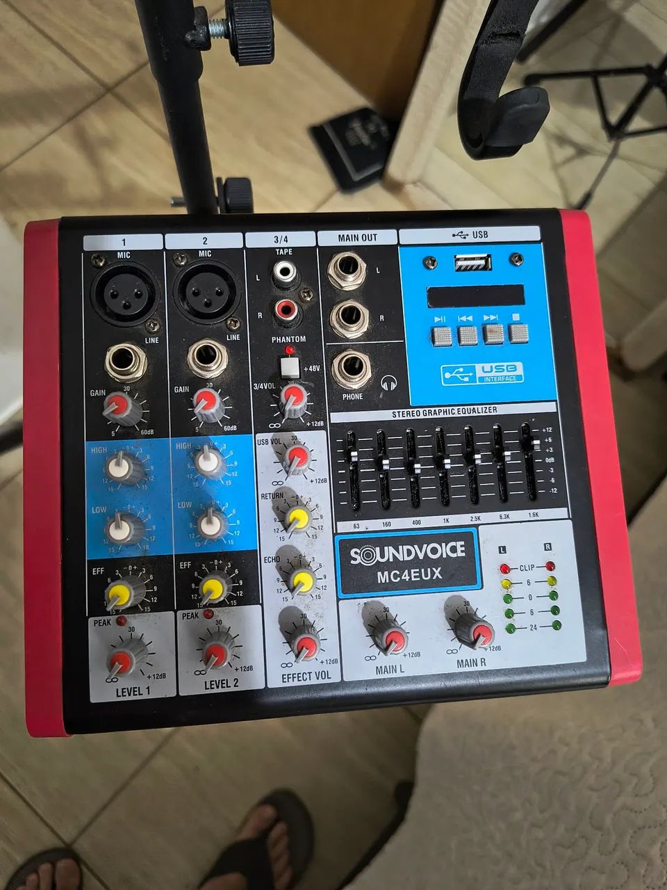 Mesa de som Soundvoice MC4EUX64352405817346122
