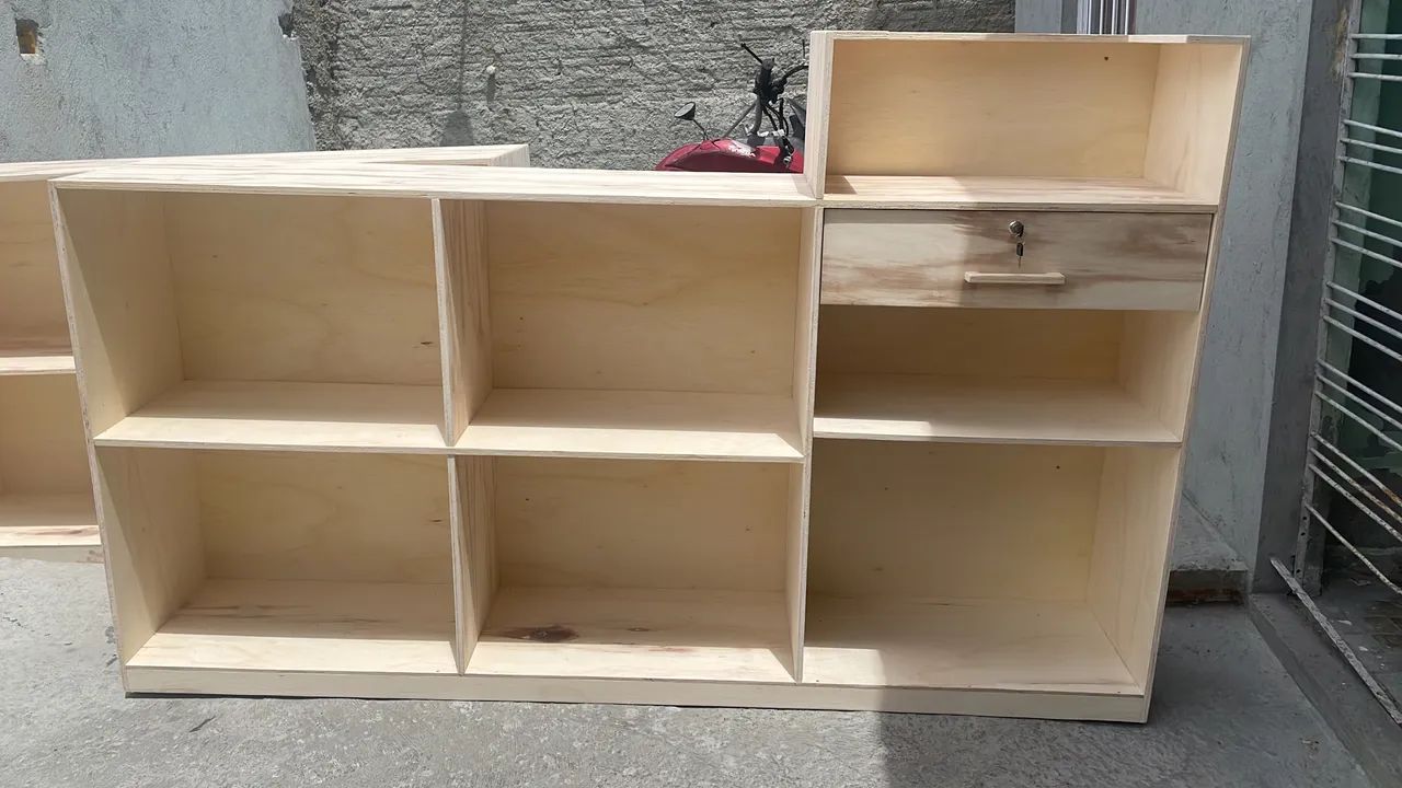 Balcão para atendimento 