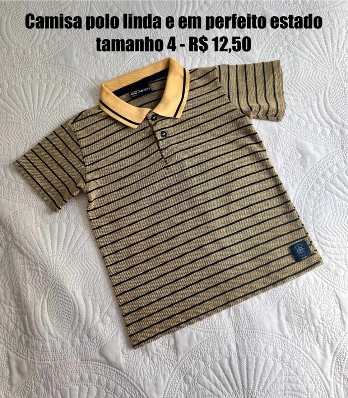 Desapego de roupas de menino tamanho 4 - Preço nas Fotos