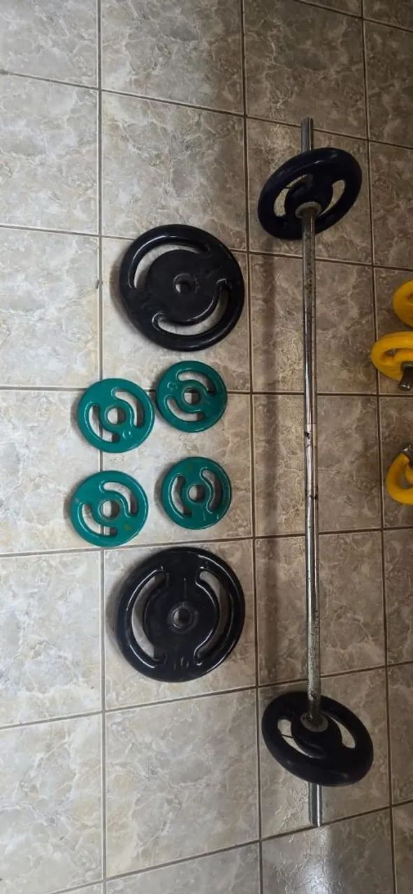Vendo Anilhas 54kg - Foto 4