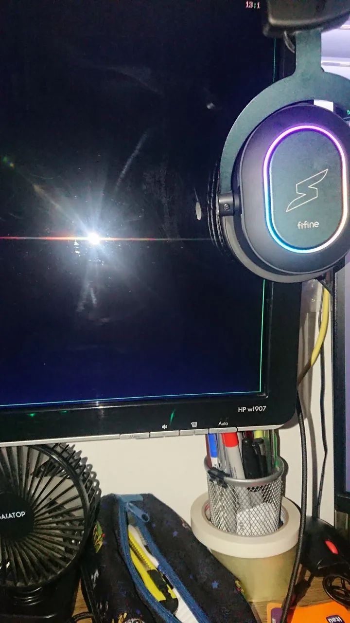 Monitor 19pol HP w1907 com detalhe  - Foto 6