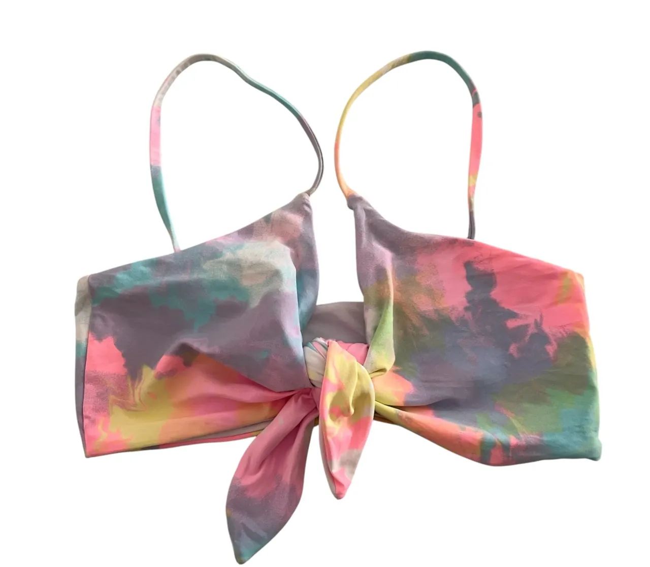 Top Biquíni Tie Dye Colorido