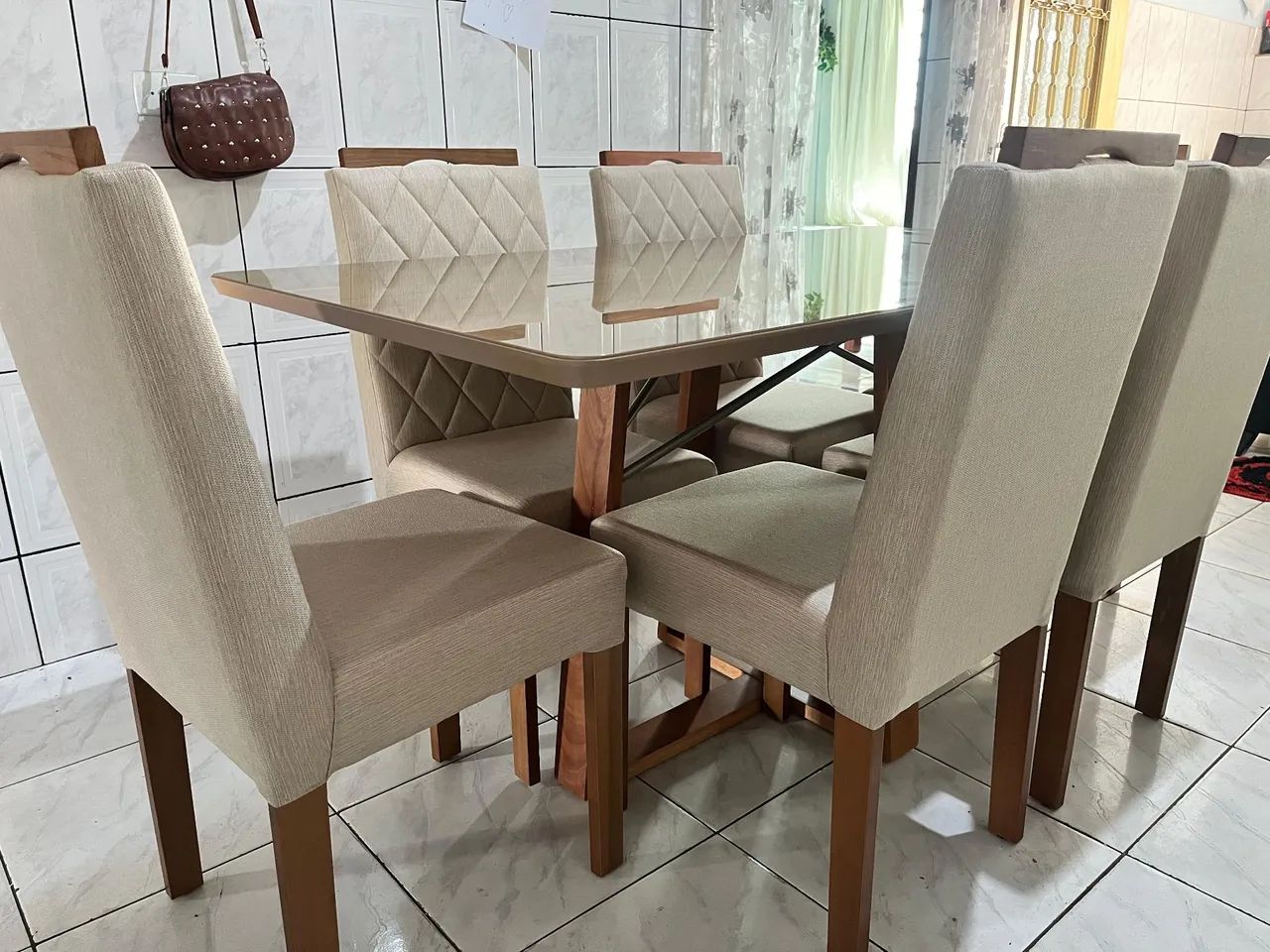 Mesa na madeira a pronta entrega  - Foto 4