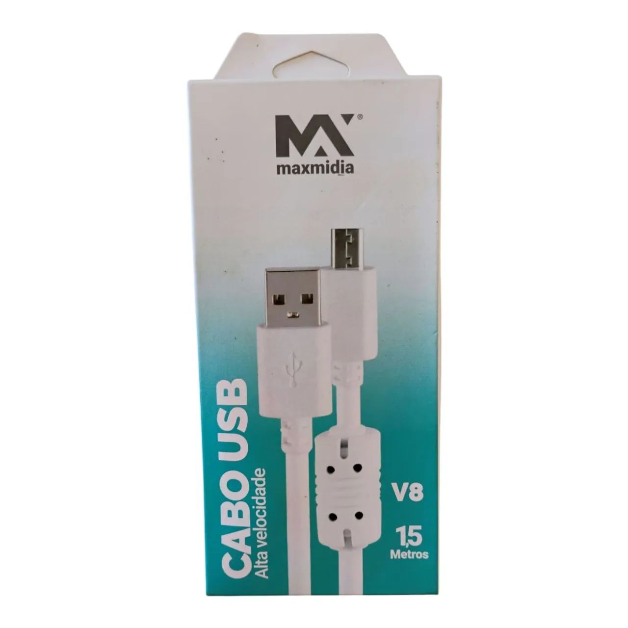 Cabo USB V8 com filtro 1.5mt