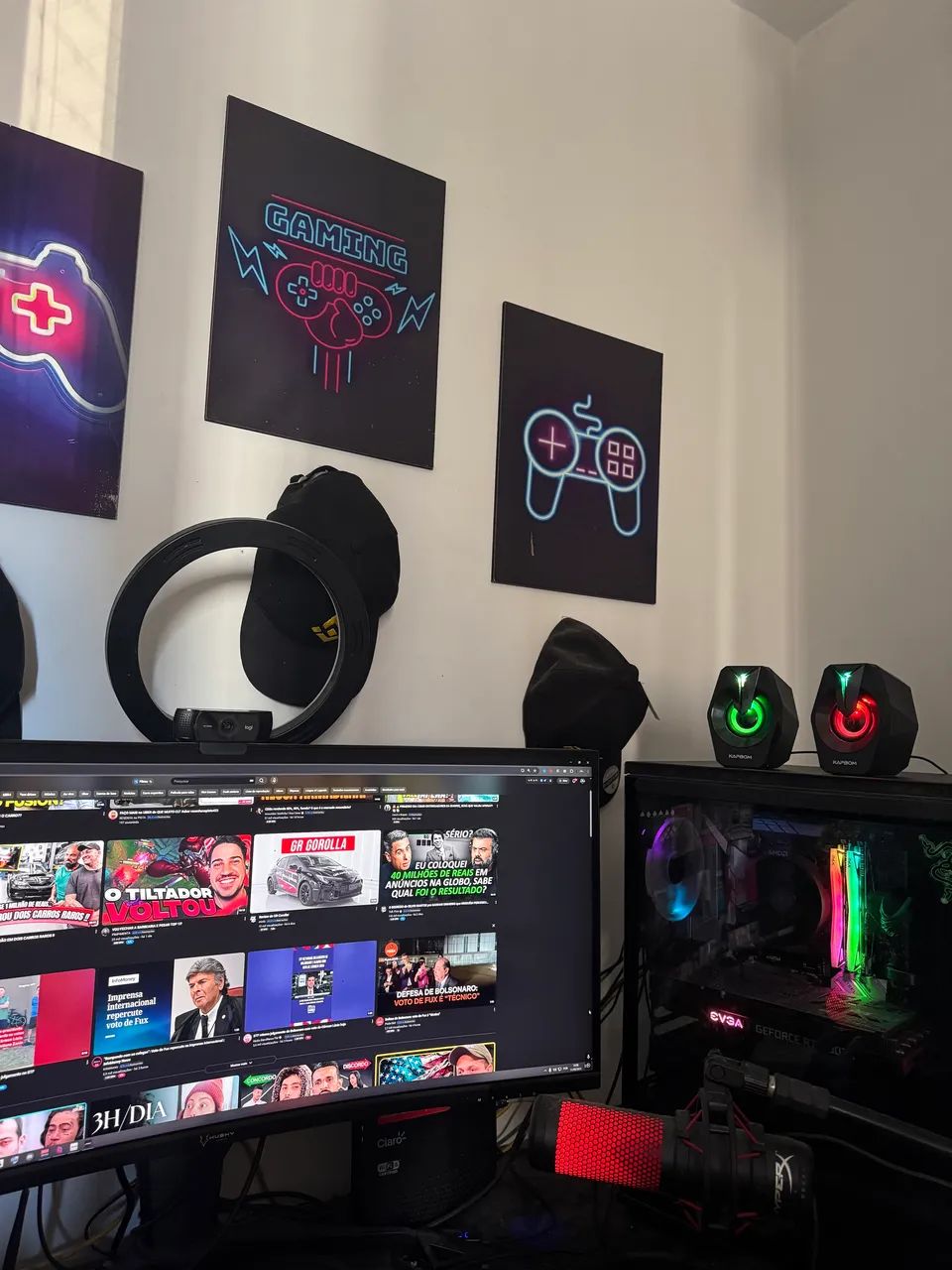 Pc gamer Rtx 3070 Ti 32gb RAM 2 TB Roda Tudo no Ultra - Foto 2