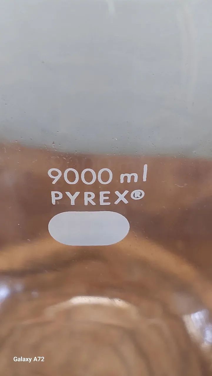 Frasco de Vidro Mariotte (Pirex) para Laboratório 9000 ML - Foto 2
