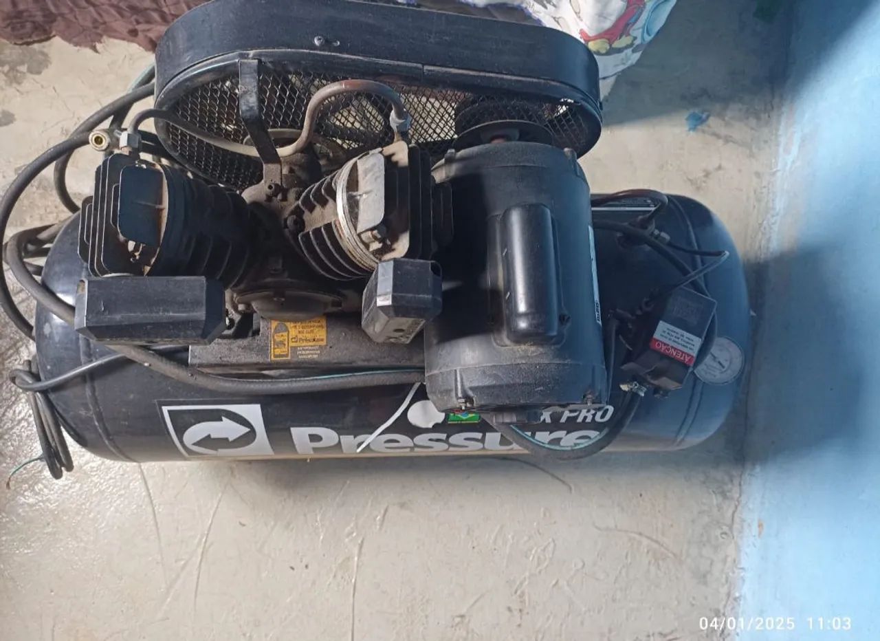 Compressor de ar Onix Pro Pressure 10/100 V - Foto 2