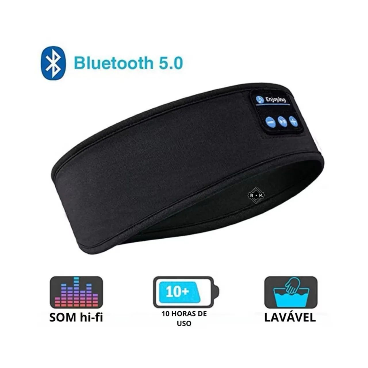 Bandana com som Bluetooth com Som de Alta Qualidade - Foto 3