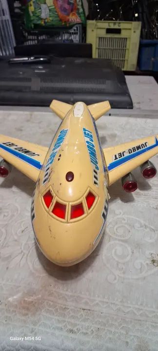 Avião de brinquedo Jumbo Jet.nao esta funcionando  - Foto 2