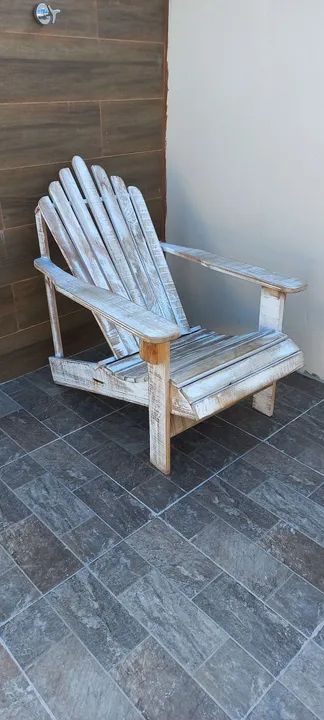 Par de cadeiras madeira pavão  - Foto 4